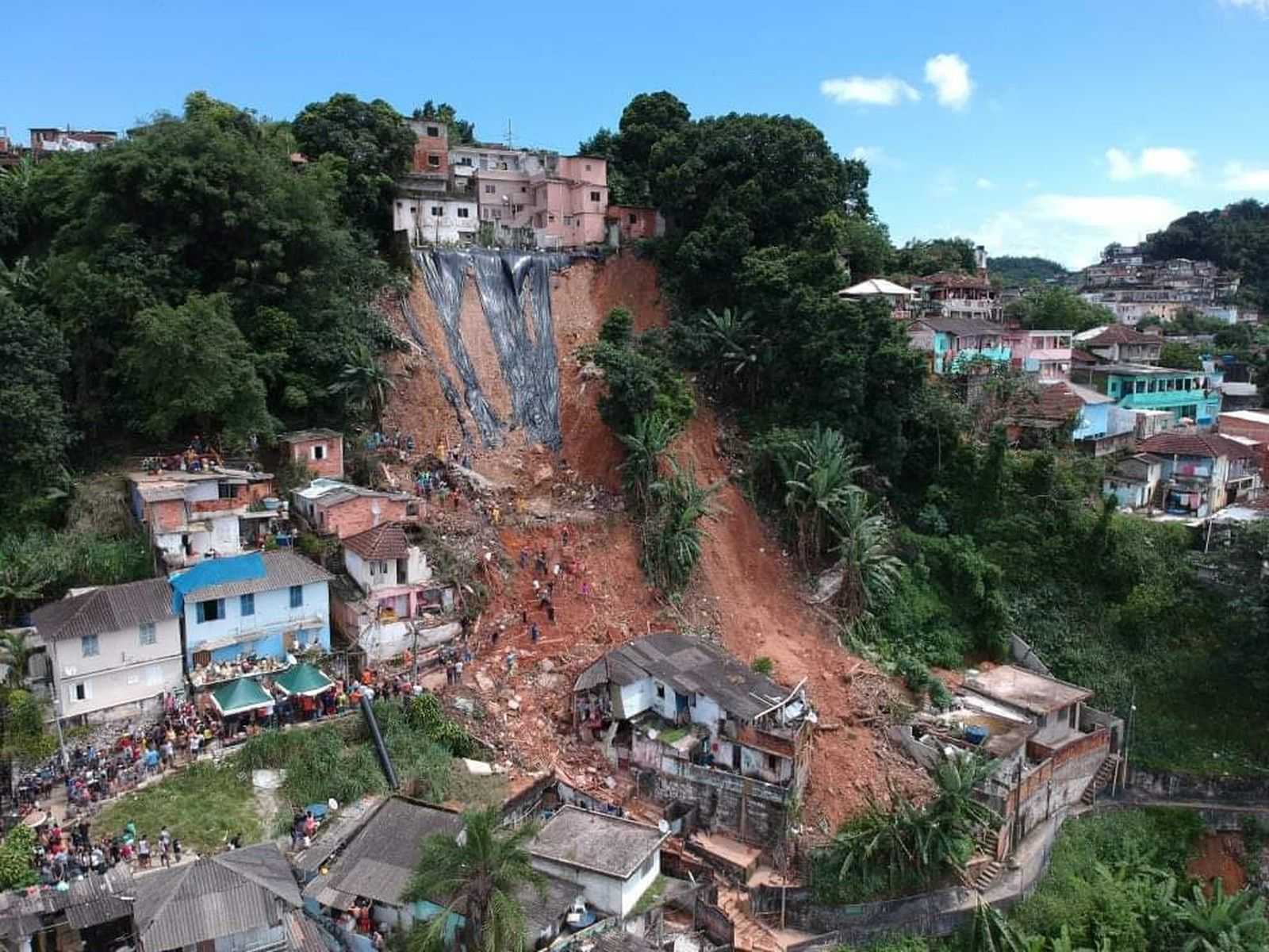 Mais Um Corpo é Encontrado Em área De Deslizamento Em Santos Votunews A Notícia Em Primeiro 