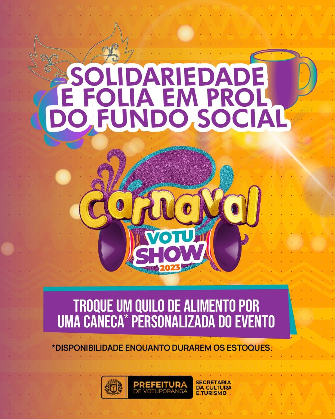 Carnaval Votu Show 2023 Abre Alas Para Solidariedade E Folia Em Prol Do Fundo Social Votunews